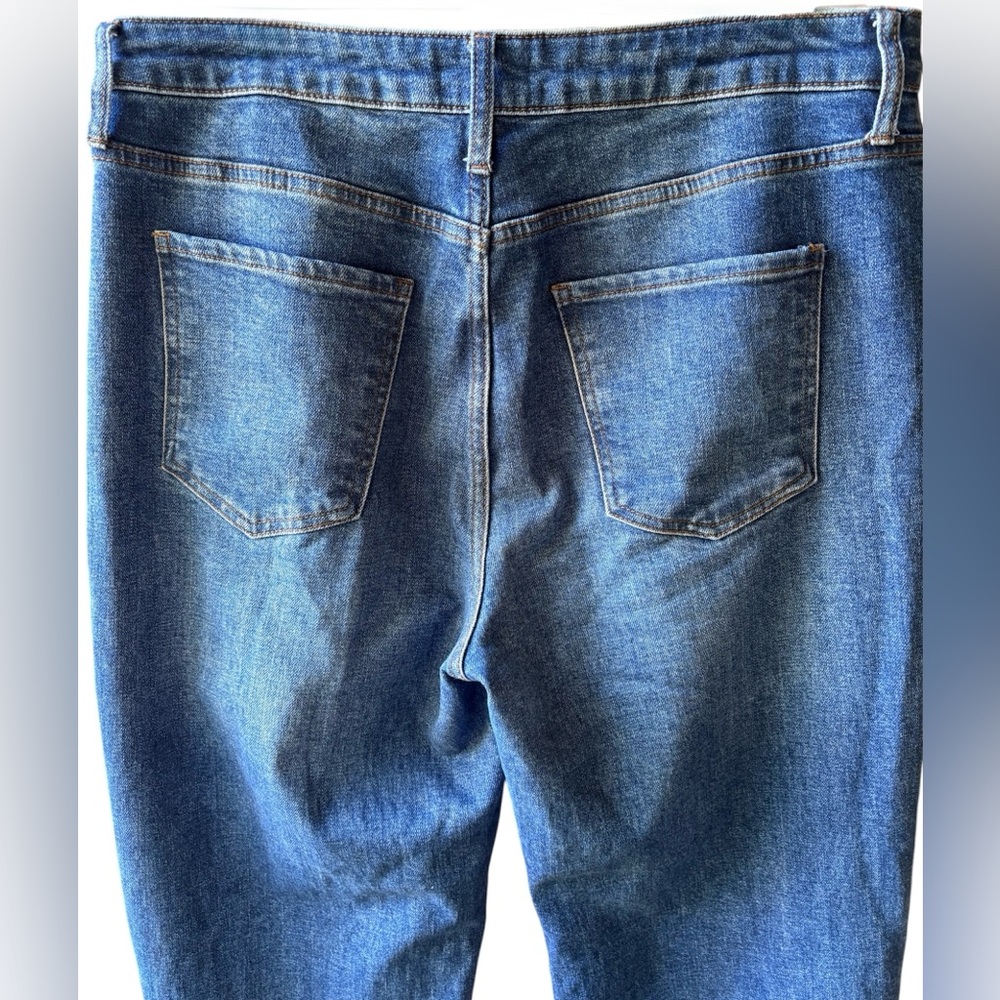 Kut from the Kloth ‘Sienna’ Cuffed Wide Leg Jeans l Size 10 - Picture 8 of 11
